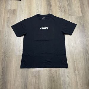 Anti Social Social Club Shirt Mens Medium Black Car Graphic Tee Made USA Cotton